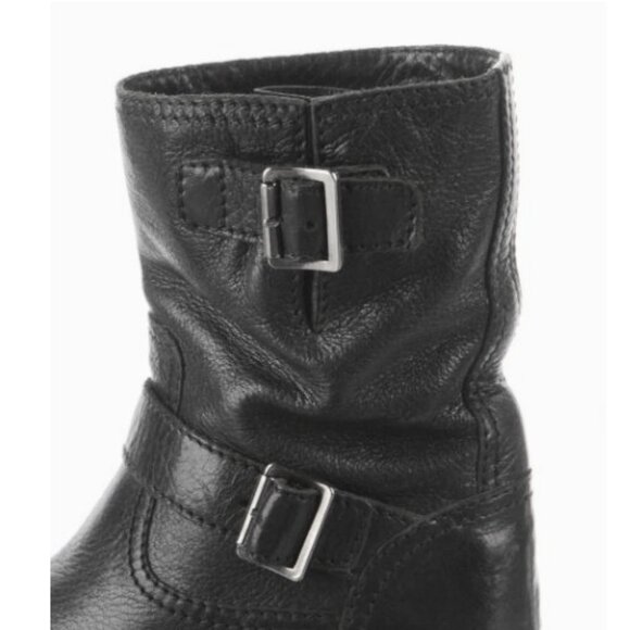 Prada Boots Moto Booties Size 38.5 (US 8) EUC - Picture 5 of 13